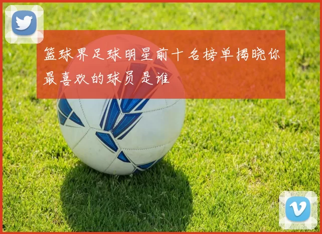 篮球界足球明星前十名榜单揭晓你最喜欢的球员是谁